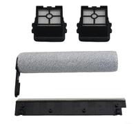 Besshepplo 1 pièce de rechange pour aspirateur avec 1 brosse rouleau principale, 2 filtres, 1 bande d'essuie-glace pour Ultenic, AC1, pour aspirateur Elite
