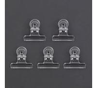 Besshepplo 5 Pack Fly Tying Clips for Secure Feather and Dubbing Positioning Must Have Tool (38mm)