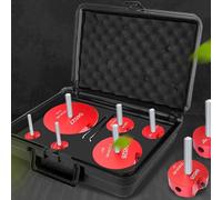 Besshepplo 8PCS PVC Pipe Reamer Kit Pipe Reamer Tool Kit With Aluminum Alloy And Stainless Steel Materials For Resistant And Rustproof Plumbing Tool Use