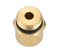 Besshepplo Adaptateur de gaz de rechange pour camping en plein air, raccord de conversion en cuivre pour cassette, four, poêle, léger, portable, randonnée, pique-nique, accessoire de cuisine en plein