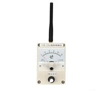 Besshepplo Analyseur de spectre 100 kHz à 1 GHz RF Niveau de signal Mètre à large bande Indicateur d'intensité de champ réglable Sensibilité du pointeur Boîtier en plastique portable avec antenne f
