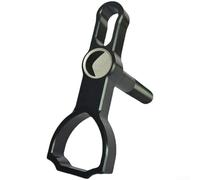 Besshepplo Boulon de poignée en alliage d'aluminium en forme de bouclier pour vélo pliable Poday, accessoires de vélo pliants, pièce de rechange de robinet usiné CNC, léger, 20 g, installation facile