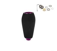 Besshepplo Bouton de moulinet de pêche en EVA noir pour moulinet Daiwa Tatula DRT MK1 Exsense Baitcasting 50,8 x 23,3 mm 8,9 g (1 ensemble violet)