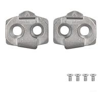 Besshepplo Cales à crampons en acier inoxydable léger et compact compatible avec le système de réglage automatique de la tension pour VTT, unisexe, avec crampon