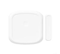 Besshepplo Capteur de porte et fenêtre sans fil WiFi Smart Home Security compatible avec l'application Tuya pour Alexa pour Google Home Installation facile longue durée de vie de la batterie Blanc