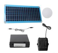 Besshepplo Chauffage portable à énergie solaire pour poulailler, chien, chat et petite serre avec design compact, solution de chauffage écologique pour animaux de compagnie, plantes et espaces