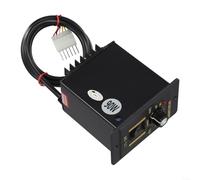 Besshepplo Contrôleur de vitesse du moteur AC 220 V 25 W à 2500 W ABS ignifuge rotation avant et arrière Gouverneur de rotation en douceur Vitesse réglable Mode de commutation industriel Alimentation