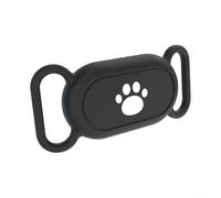 Besshepplo Custom Fit Waterproof Silicone Holder for Samsung for Galaxy SmartTag2 Dustproof (Black for Cat)