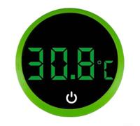 Besshepplo Digital External Aquarium Thermometer with Fish Tank Temperature Gauge for Precise Monitoring 0 1 Degree Sensitivity Suitable for Various Aquatic Settings (Green)