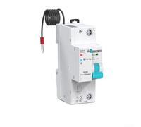 Besshepplo Disjoncteur intelligent pour Tuya compatible avec 1P 2P 3P 4P DIN Montage sur rail 63 A Courant de trame 10 kA Court-circuit nominal 145 V - 295 V AC 50/60 Hz Mesure WiFi (1P)