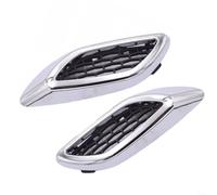 Besshepplo Garniture de grille d'aération latérale chromée pour Maserati pour Levante - Avant gauche et droite - Pièce de rechange