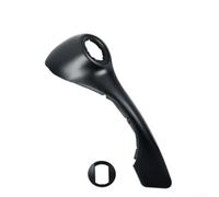 Besshepplo Interior Door Pull Inner Handle Front Door Handle Cover Set for Renault for Clio 3 Left Right Side Interior Replacement Parts Black ABS 8200316977(Left Rudder Rfront)