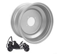 Besshepplo Jante de roue avant 21 x 7-10 pour ATV Quad Dirt Bike Go Kart Ride On Tondeuse en alliage métallique Poignée améliorée 4 goujons Trou de montage Pièce de rechange