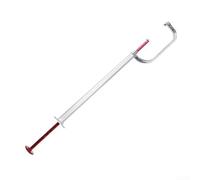 Besshepplo Jauge d'épaisseur de disque de frein en aluminium 0-45 mm - Échelle métrique - Micromètre - Long corps - Piston à ressort - Outil de mesure pour voiture, moto, véhicule utilitaire