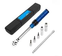 Besshepplo Jeu de 7 clés dynamométriques avec clé à cliquet réglable 10-60 N·m pour mécanicien et bricolage, compatible avec entraînement 3/8" et rallonge de 6"