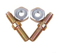 Besshepplo Kit d'écrou de goujon compatible avec barre de guidage de tronçonneuse Pièces de rechange 4