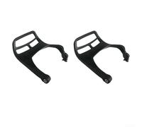 Besshepplo Lot de 2 protège-mains de frein compatibles pour tronçonneuse MS661 MS651 144 790 9100 - Protection en plastique noir - Facile à installer - Accessoire de coupe robuste