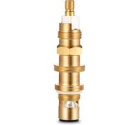 Besshepplo Lot de 2 valves de rechange en cuivre pour poignée de robinet et douche Pfister 910 030 Finition dorée résistante à la rouille Installation facile Pièces de réparation de plomberie (droite)