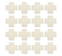 Besshepplo Lot de 4 éponges de rechange pour nettoyeur robotique PoolMr pour Ray - Filtre en coton pour enlever la saleté - Accessoire de spa compatible - Capture efficace des débris - Entretien de la