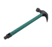 Besshepplo Marteau arrache-panne avec 4 douilles de 14 mm, 17 mm, 19 mm, 22 mm, tête en acier à haute teneur en carbone, poignée antidérapante pour installation et retrait des clous de climatiseur