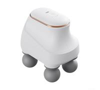 Besshepplo Masseur de fascia à 4 têtes - Appareil de relaxation musculaire des tissus profonds avec vibration haute fréquence - Rechargeable par USB - Design portable pour douleurs au cou, aux épaules