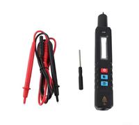 Besshepplo Multimètre numérique A40 3 en 1 style stylo avec thermomètre infrarouge AC DC testeur de tension NCV Live Wire Detection VFC Fréquence Résistance Continuité Vérification LCD Affichage pour