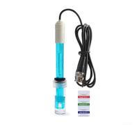 Besshepplo ORP Sonde d'électrode 0-14 Q9 remplaçable avec connecteur BNC pour test d'eau Aquariums hydroponiques piscines