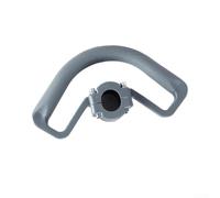 Besshepplo Poignée pour tondeuse à gazon et taille-haie - Poignée latérale de transport arrière 40-5 - Outil ergonomique en fer pour pelle de jardin, râteau, bêche et fourche, gris 22 x 12 cm
