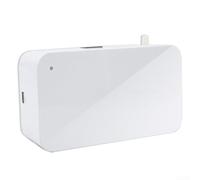 Besshepplo Pompe de vidange de condensat automatique silencieuse avec moteur CC et capteur d'électrode pour un fonctionnement silencieux, levage de 12 m, débit 24 l/h, réservoir de 200 ml, blanc (M2)