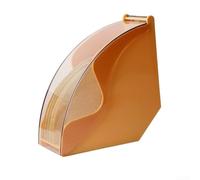 Besshepplo Porte-papier filtre à café en bois et acrylique avec couvercle anti-poussière pour verser à la main sur le comptoir de cuisine, 13,3 x 12,5 x 7,3 cm, noir (A)