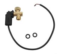 Besshepplo Pressostat automatique pour machine de lavage de voiture 55 58 M22 x 1,5 filetage Interrupteur d'arrêt facile Start Stop Control Accessoire Jaune Plastique Laiton Construction Simple