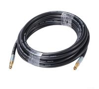 Besshepplo Raccords de tuyau de rechange pour nettoyeur haute pression Karcher conçus pour les séries K de K2 à K 7, construction en caoutchouc et acier (6 m)