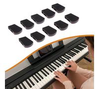 Besshepplo Rubber Hammer Cap Set of 10 for PX120 150 160 AP200 CDP100 Electric Keyboard Repair Parts Compatible with Various Models (White Keys)