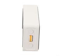 Besshepplo Sablier à capteur de gravité pour enfants de 1 à 99 minutes, affichage LED, outil de cuisine magnétique avec fonction pause automatique, noir ou blanc, 54 x 30 x 100 mm (blanc)