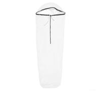 Besshepplo Sac de bivouac thermique en nylon 400T coupe-vent pour camping, randonnée, aventure en plein air, orange vif, 208 x 81 cm (blanc)