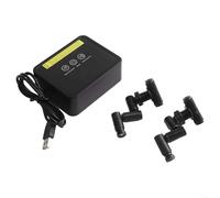 Besshepplo Smart Reptile Terrarium Humidificateur électronique Minuteur Arroseur Kit de contrôle avec 2 buses pour habitats amphibiens de la forêt tropicale 5 V ≤ 5 W