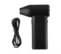 Besshepplo Souffleur à air comprimé électrique compact 130 000 tr/min Tension de fonctionnement 6-8,4 V pour clavier d'ordinateur, bureau, voiture (noir)