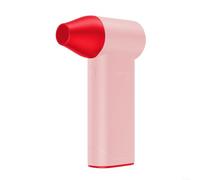 Besshepplo Souffleur à air comprimé électrique compact 130 000 tr/min Tension de fonctionnement 6-8,4 V pour clavier d'ordinateur, bureau, voiture (rose)