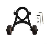Besshepplo Support auxiliaire pour trottinette inversée - Petite roue - Pliable - Pour modèles Ninebot F20 vers Xiaomi 4PRO - Aluminium léger