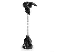Besshepplo Support d'arbre de moteur de pêche à la traîne avec angle réglable de 180 degrés pour Minn Kota Terrovas PowerDrives