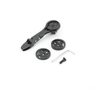 Besshepplo Support pour ordinateur de vélo Trek Madone SLR en aluminium réglable pour Garmin Wahoo Bryton Accessoire de cyclisme léger Noir 50 g (A)