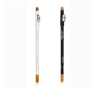 Bessy shop Crayon de Barbier,Kit Professionnel 2 Crayons de Barbe avec Taille Crayon Stylo de Remplissage et Contour pour Barbe/Cheveux Accessoire Barbier Premium
