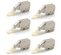 Bessy shop Ressort Mini Loquets,6PCS Mini-Latch Automatique Printemps Catch,Loqueteaux à Ressort,Serrure de Ressort Loquet Mini Latch Armoire Mini Latch pour Porte d'armoire de Cuisine