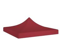 BEST!2437Elégant Toit de tente de réception Moderne - Toile de Rechange Toile Supérieure pour Tonelle Chapiteau de Jardin 3x3 m Bord