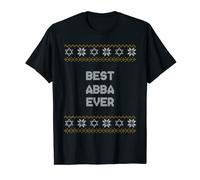 Best ABBA Ever Ugly Hanukkah Pull Hanoukah T-Shirt