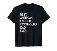 Best American English Coonhound Dad Ever T-Shirt