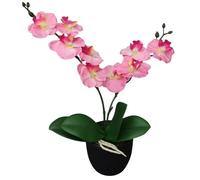 ""BEST""Arbre Artificiel - Plante artificielle - avec pot Orchidée 30cm Rose FR83318