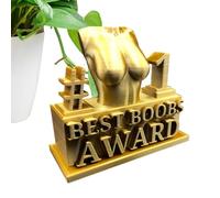 Best Ass - Meilleure statue, trophée amusant pour femme, décoration d'intérieur, trophée fantaisie pour adultes, trophée doré | Sculpture de décoration de bureau