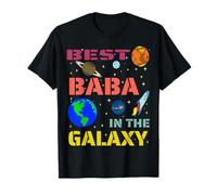 Best Baba in The Galaxy - Papa Arabe drôle sur Le thème de l'espace T-Shirt