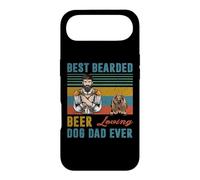 Best Bearded Beer Loving Dog Dad Ever Bloodhound Dog Lover Coque pour iPhone Air